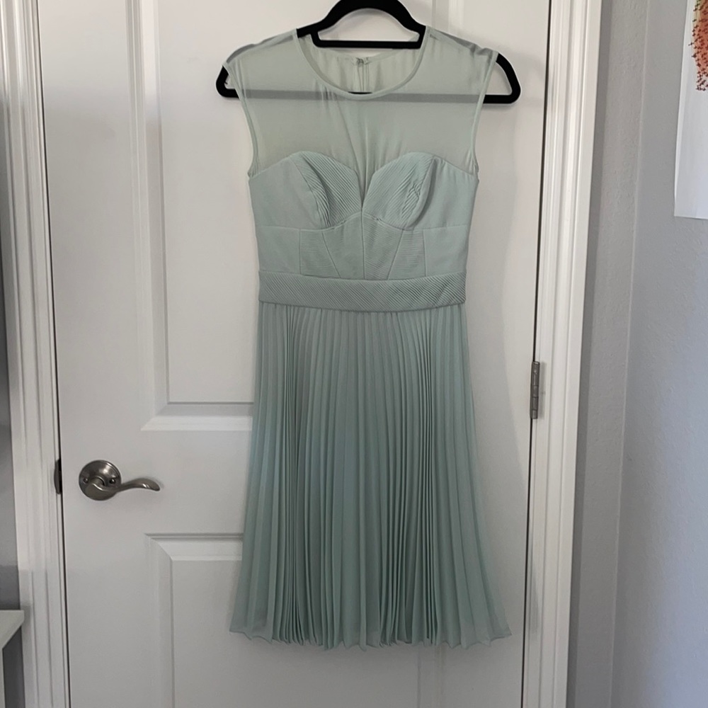 Karen Millen pleated silk dress